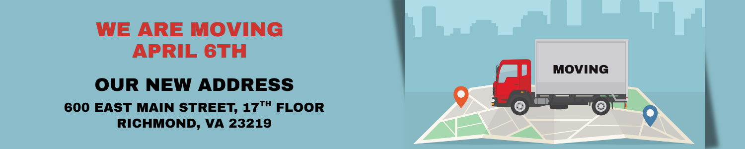 搬迁至Richmond VA里士满东大街600 23219